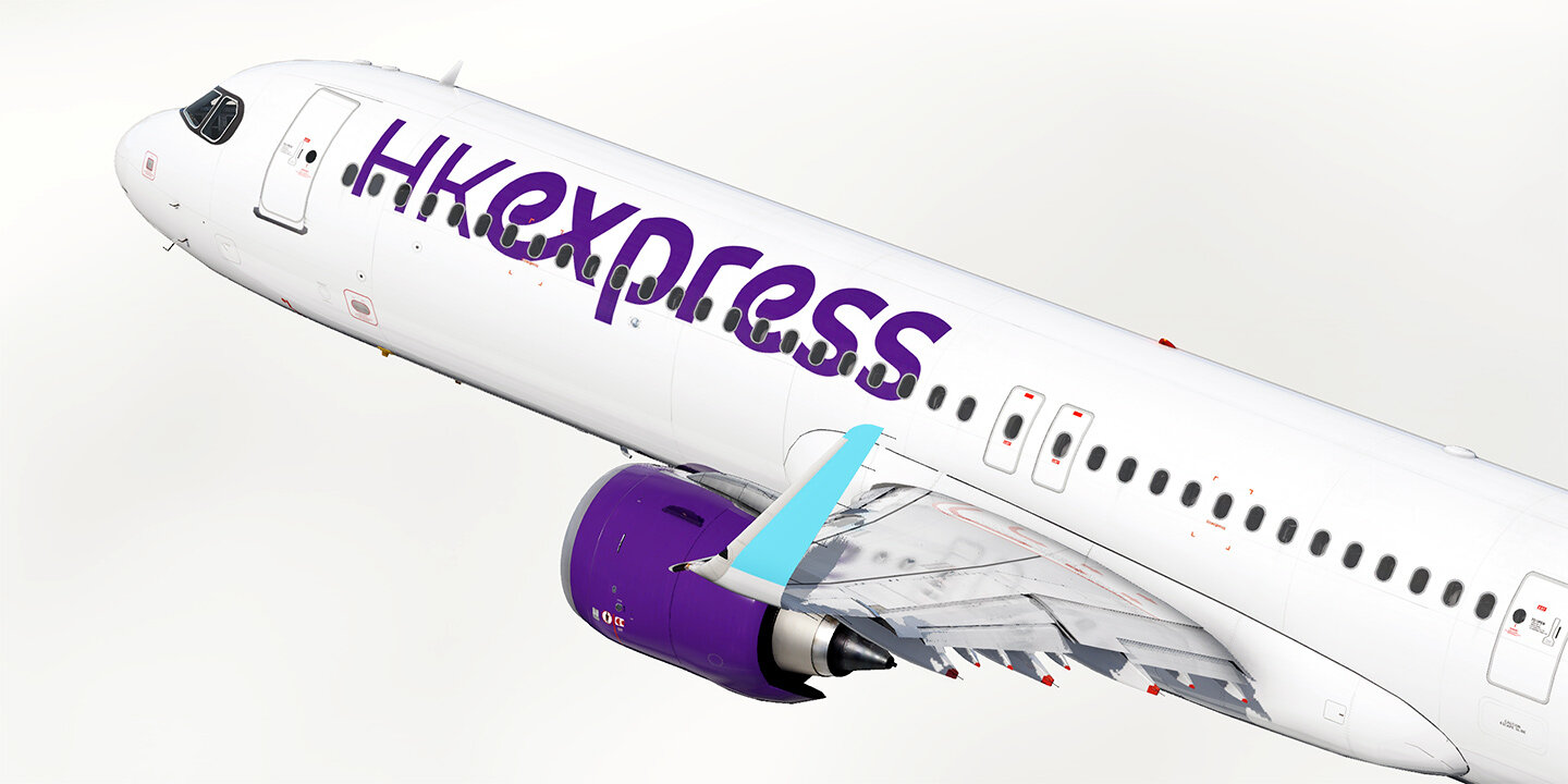 Toliss A321neo HK Express (Hong Kong Express) 2023 livery B-KKA