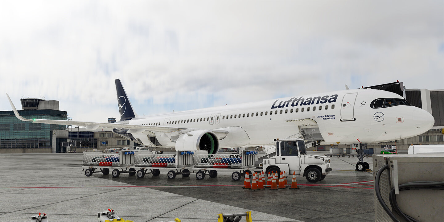 Toliss A321neo Lufthansa PACK - 8K & 4K textures - A321 (ToLiss