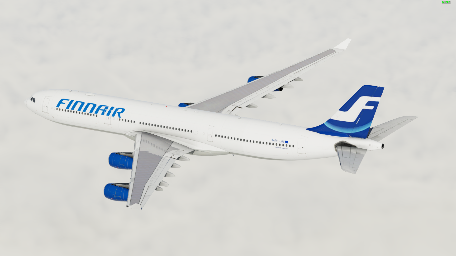 X-works A340-300mod [Finnair Old livery] [OH-LQC] - Airbus Other