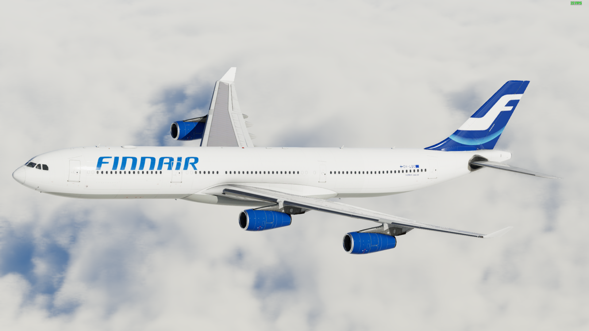 X-works A340-300mod [Finnair Old livery] [OH-LQC] - Airbus Other