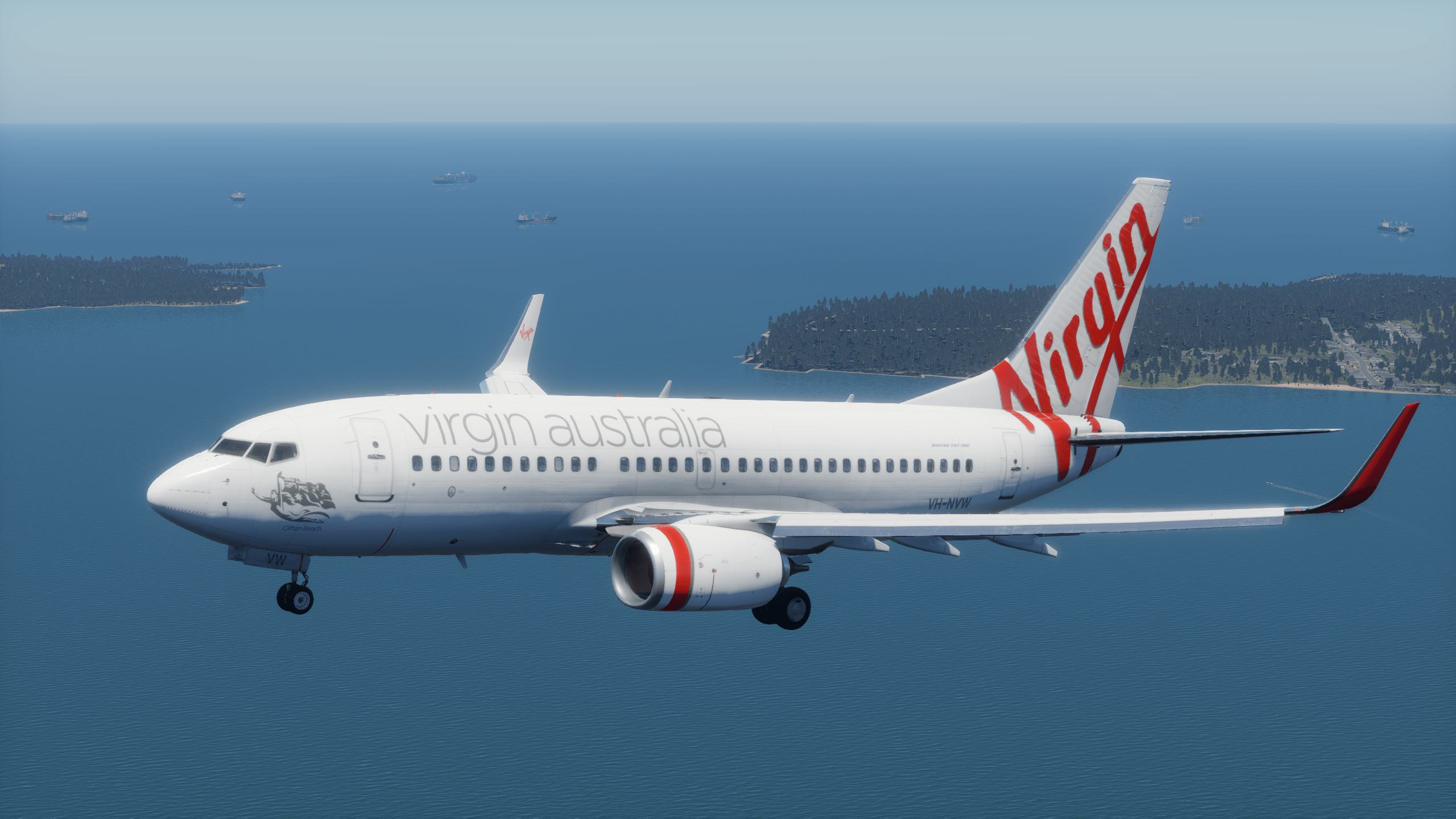 Virgin Australia 737-700 Fleet Pack (2024 Update) - 737-700