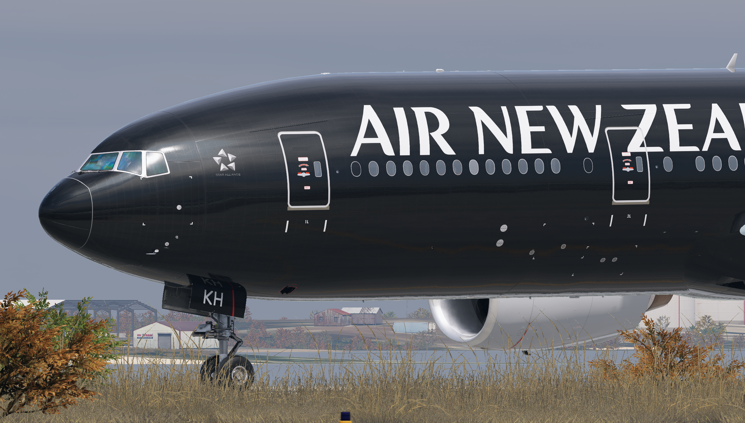 Air New Zealand (All Blacks) - FF 777-200ER Trent 800 - 777