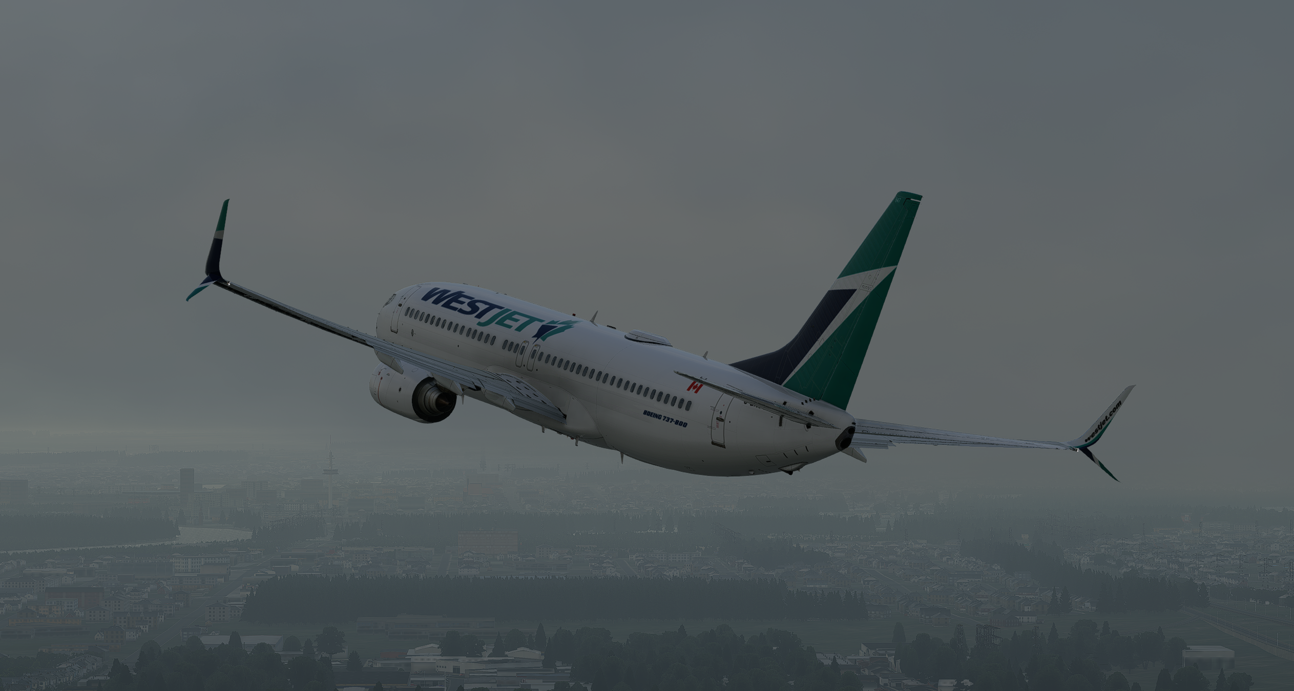 Westjet -700/-800 Pack for Levelup v2 - 737-800 - Threshold