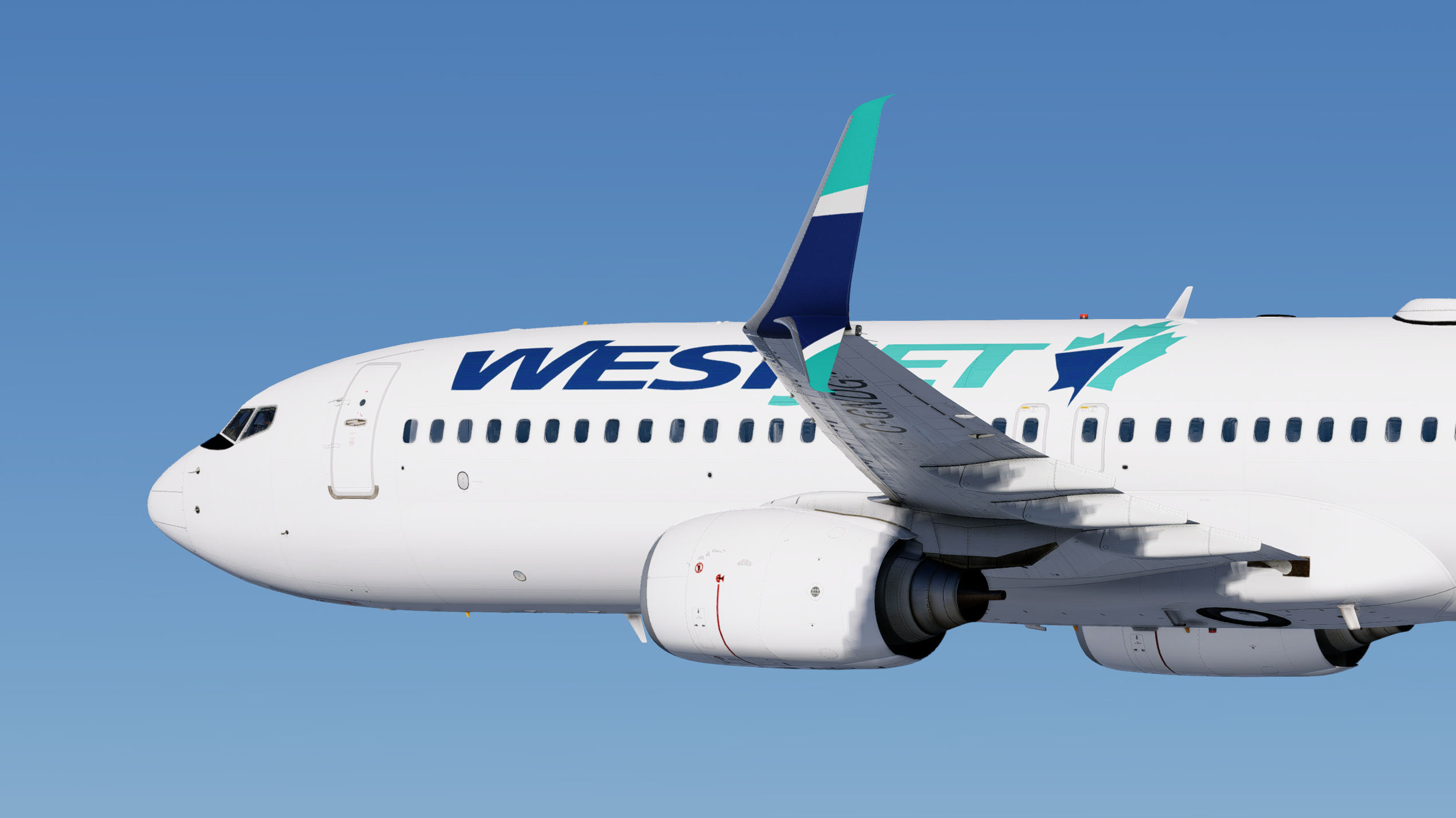 Westjet -700/-800 Pack for Levelup v2 - 737-800 - Threshold