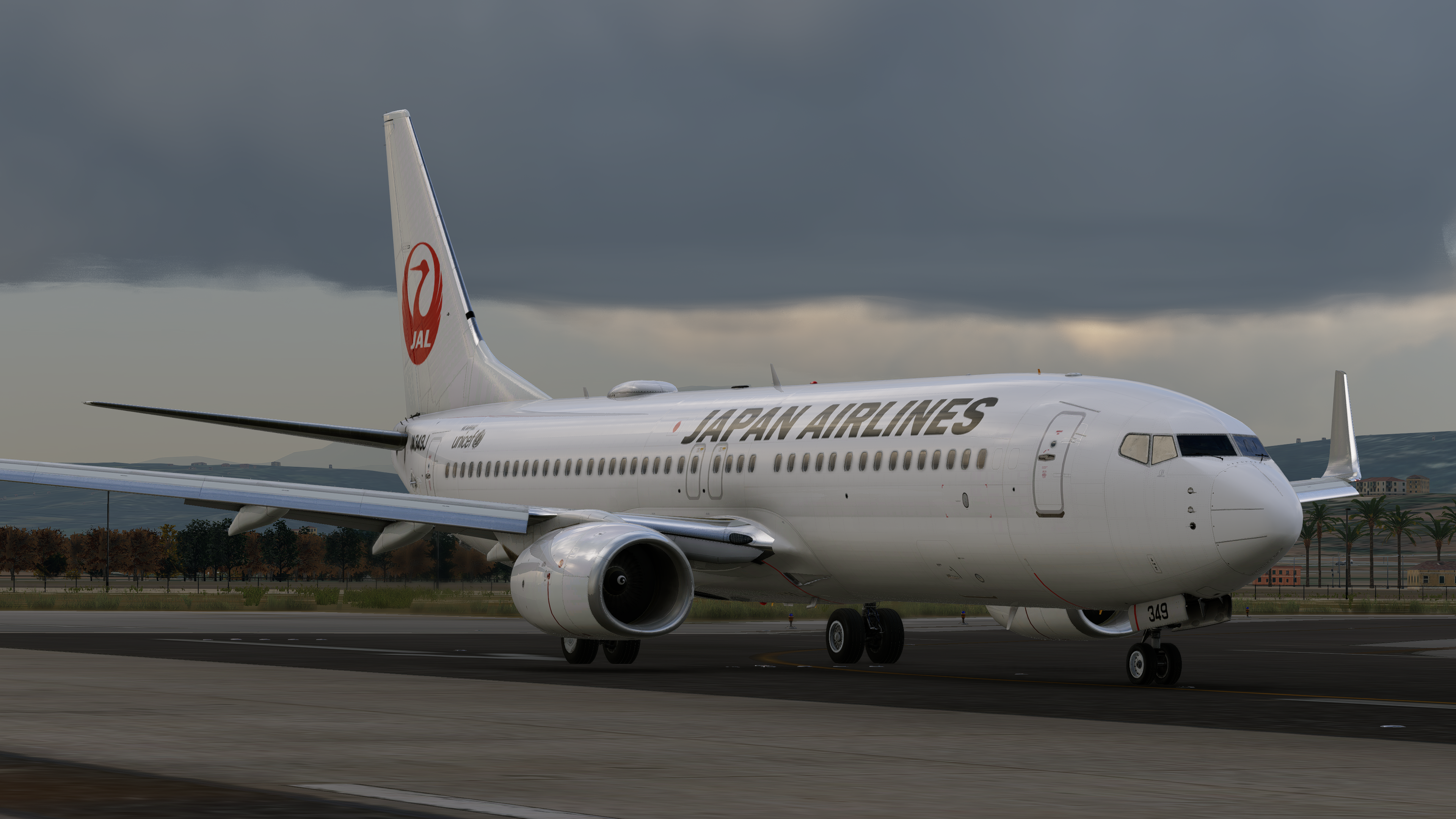Japan Airlines - PACK - 737-800 - Threshold