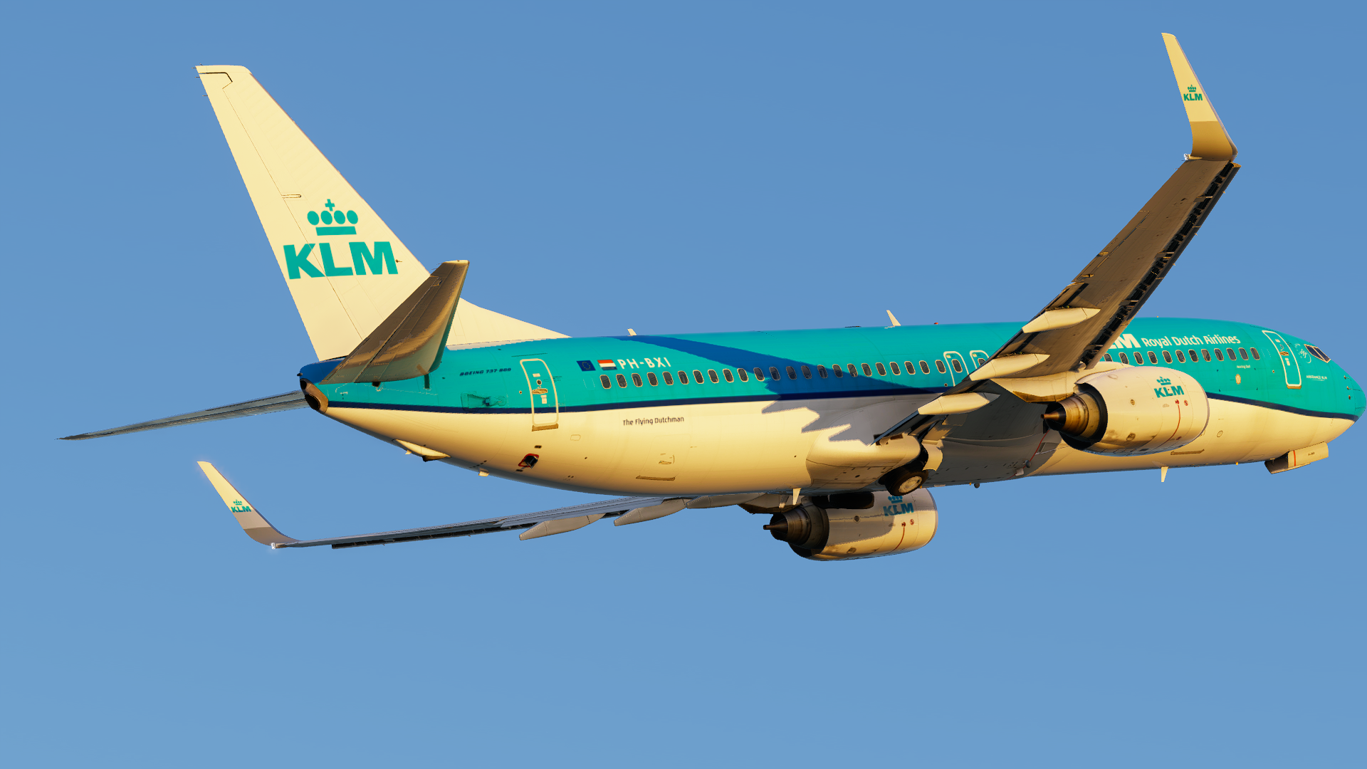 LevelUp V2 737-800 KLM PH-BXI (8K) - 737-800 - Threshold