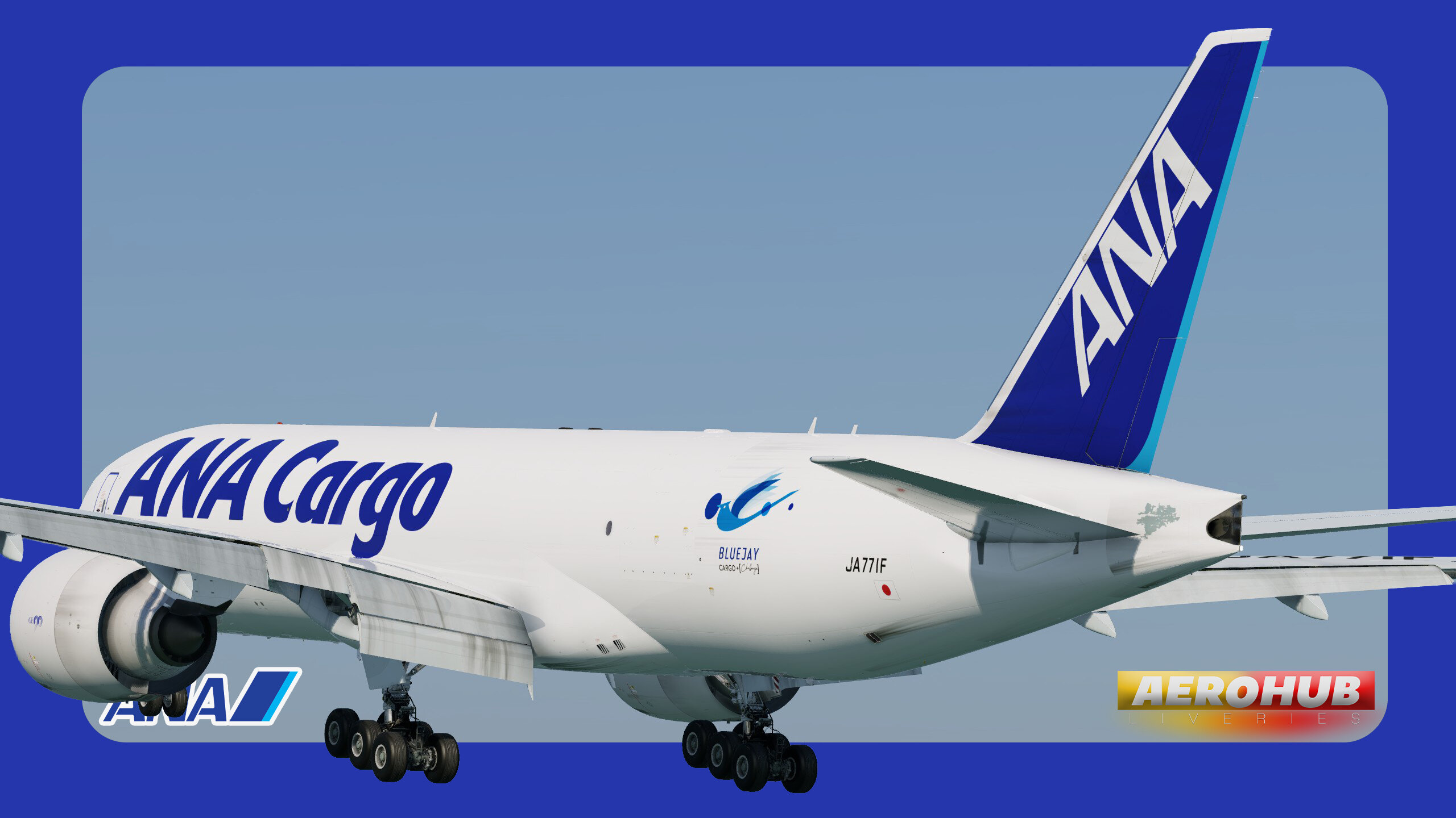 Flight Factor 777v2 [F] ANA Cargo [4K/8K] - Liveries - Threshold