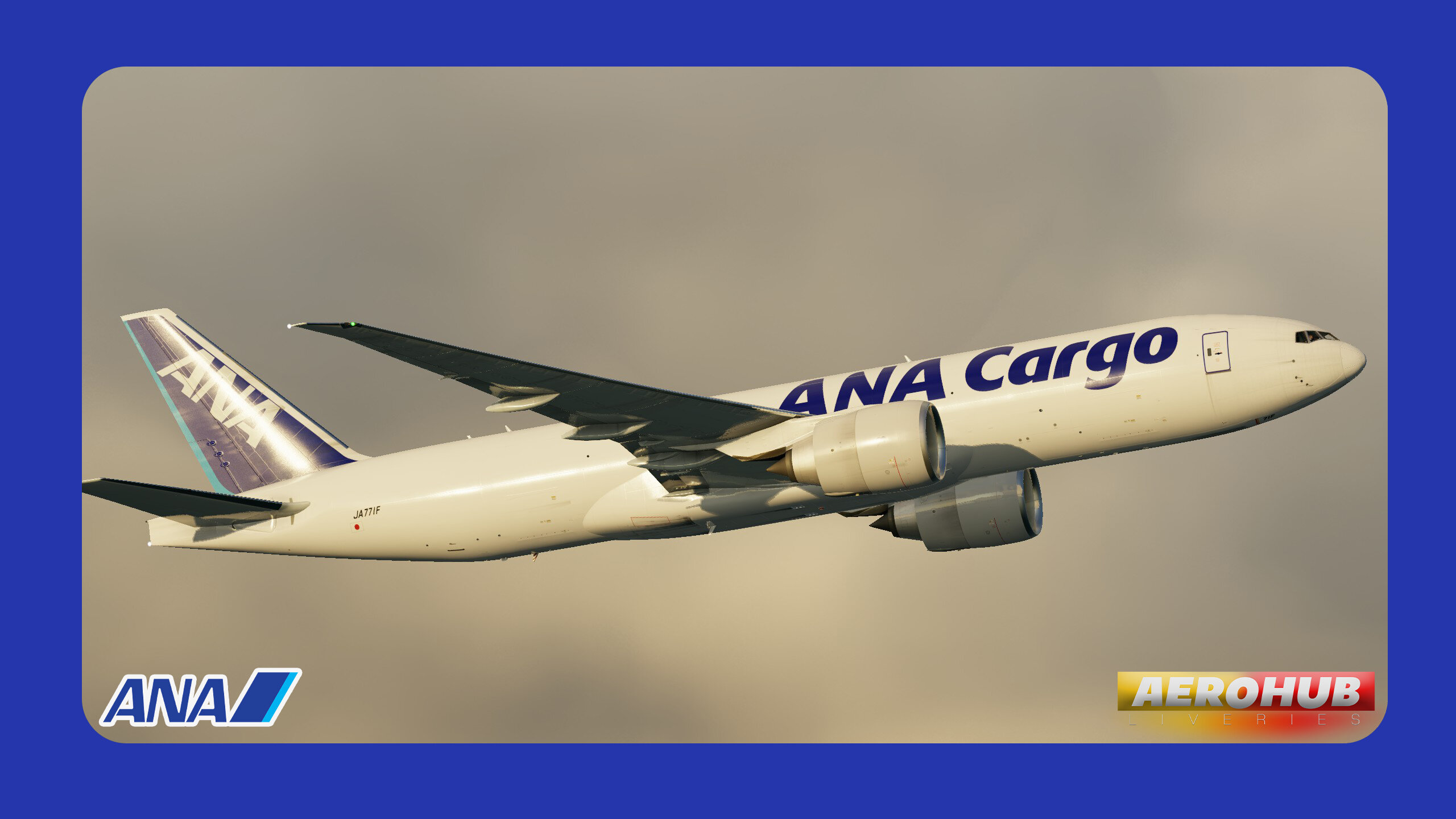 Flight Factor 777v2 [F] ANA Cargo [4K/8K] - Liveries - Threshold