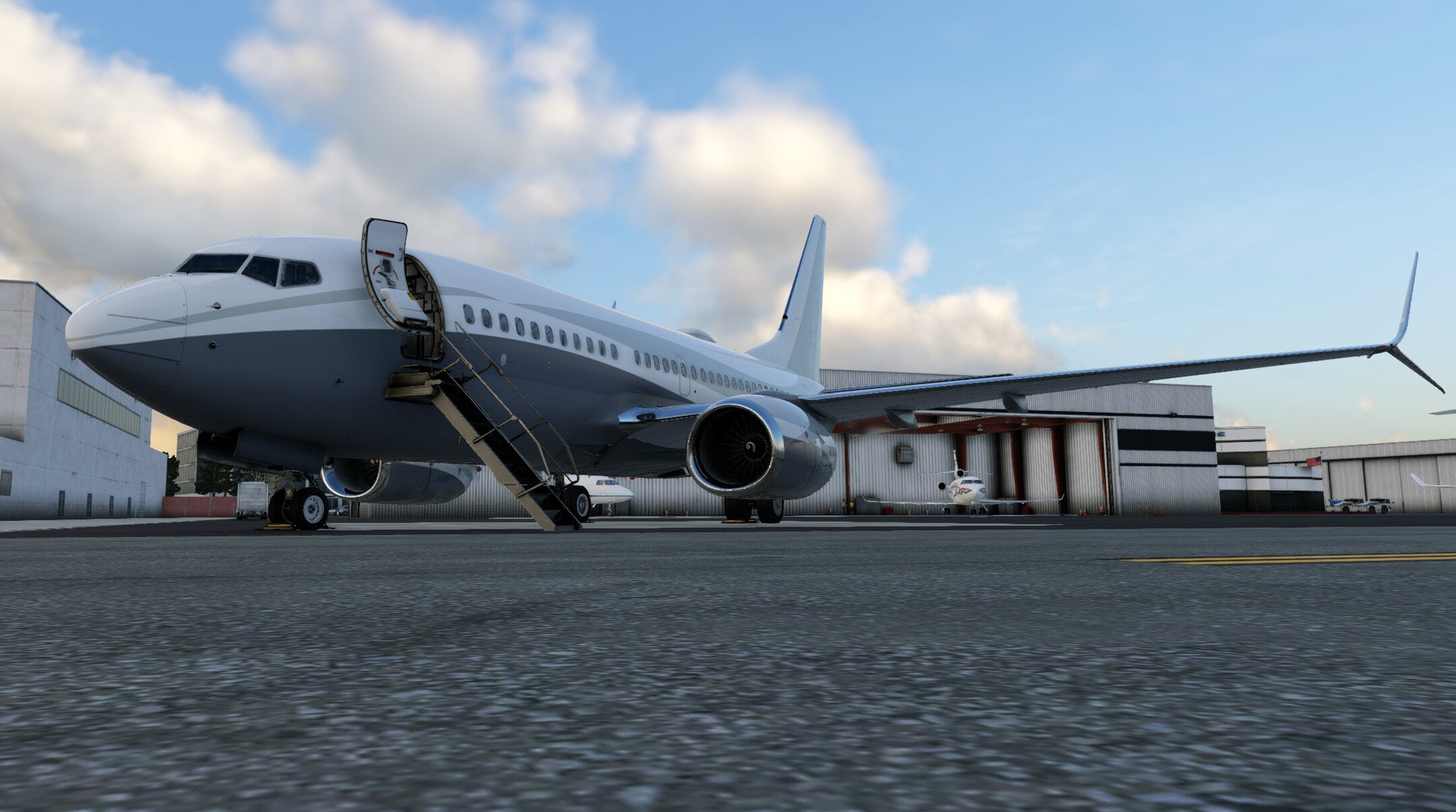 N1TS - Boeing BBJ - LevelUp B737NG V2 - LevelUp - Threshold