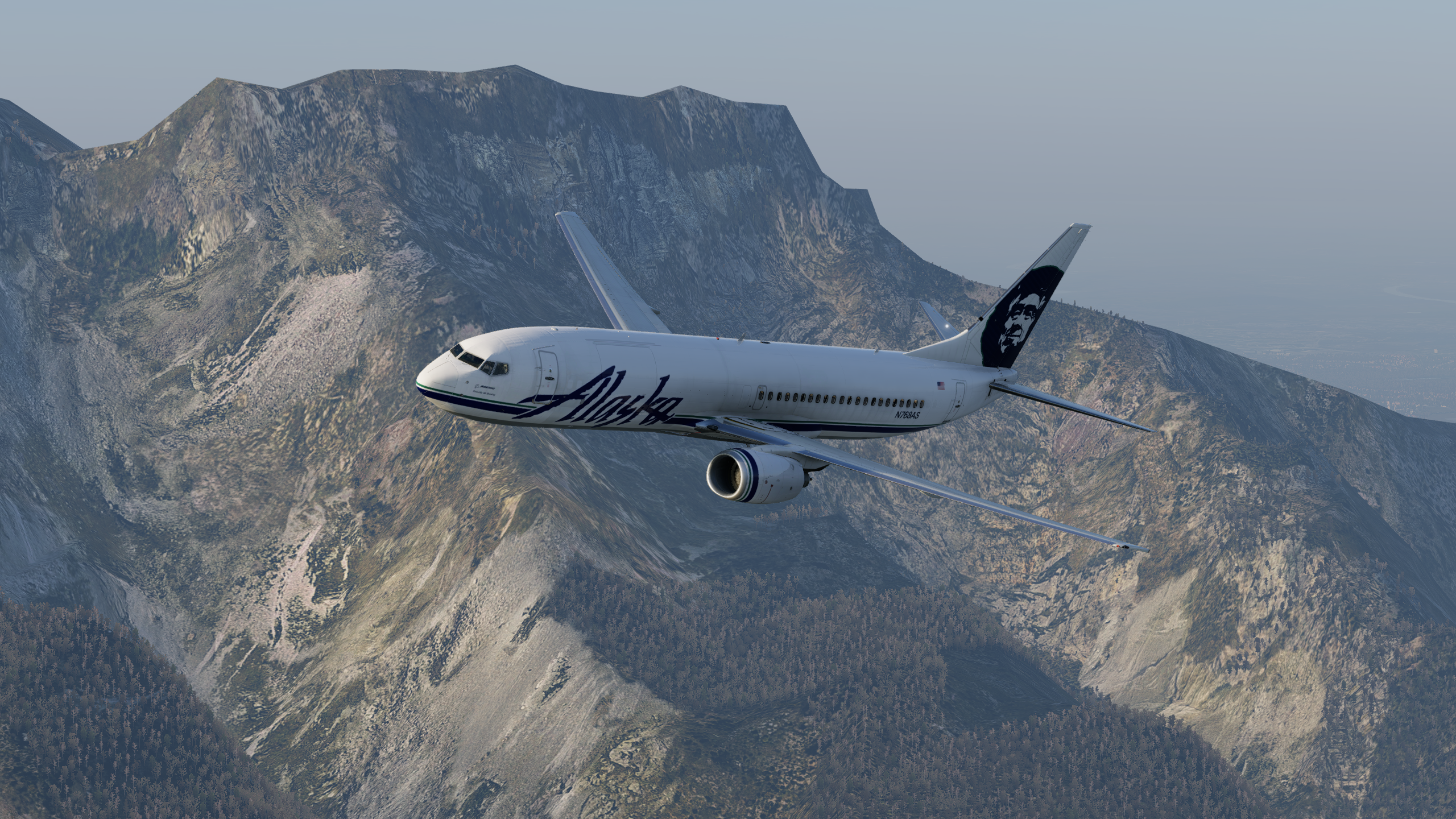 Alaska Airlines N768AS 737-490(QC) Combi | LevelUPV2 737-800
