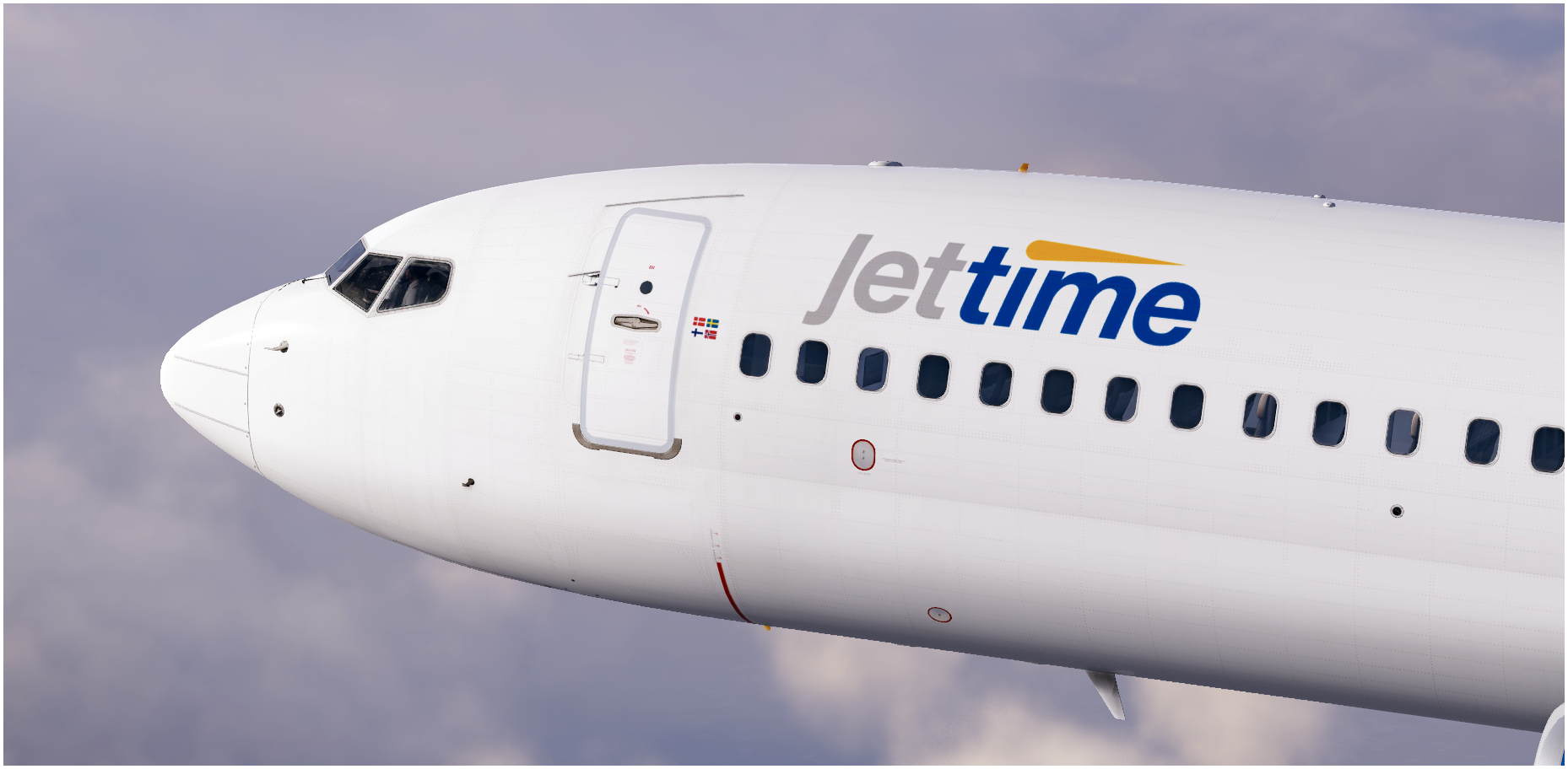 専用ページ　 jumpup Jettime (OY-JZN) LevelUP v2 B737-800 - LevelUp - Threshold