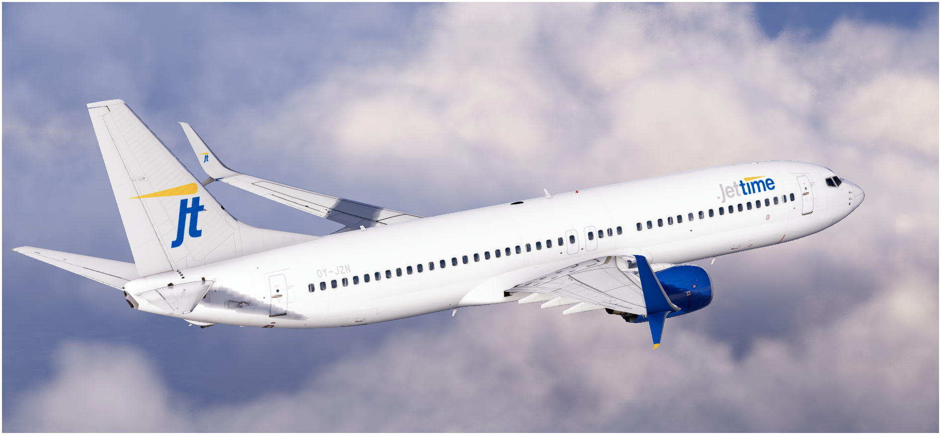 Jettime (OY-JZN) LevelUP v2 B737-800 - LevelUp - Threshold