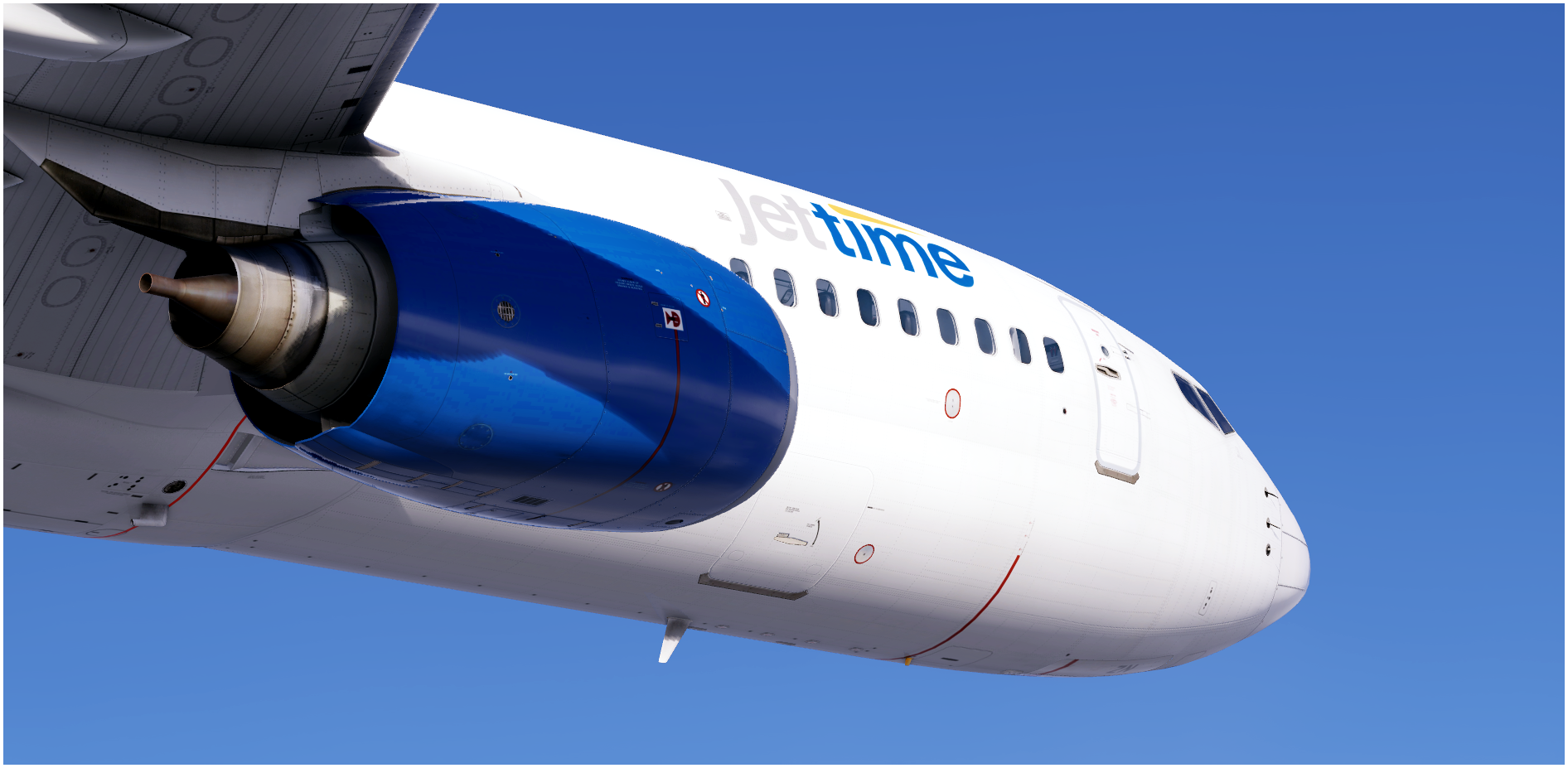 Jettime (OY-JZN) LevelUP v2 B737-800 - LevelUp - Threshold