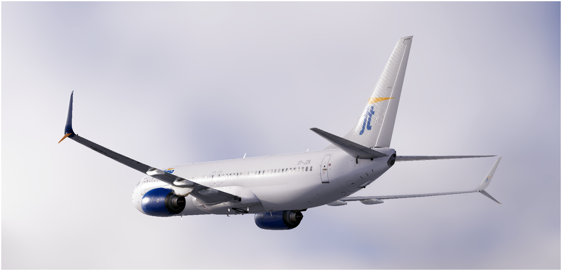 Jettime (OY-JZN) LevelUP v2 B737-800 - LevelUp - Threshold