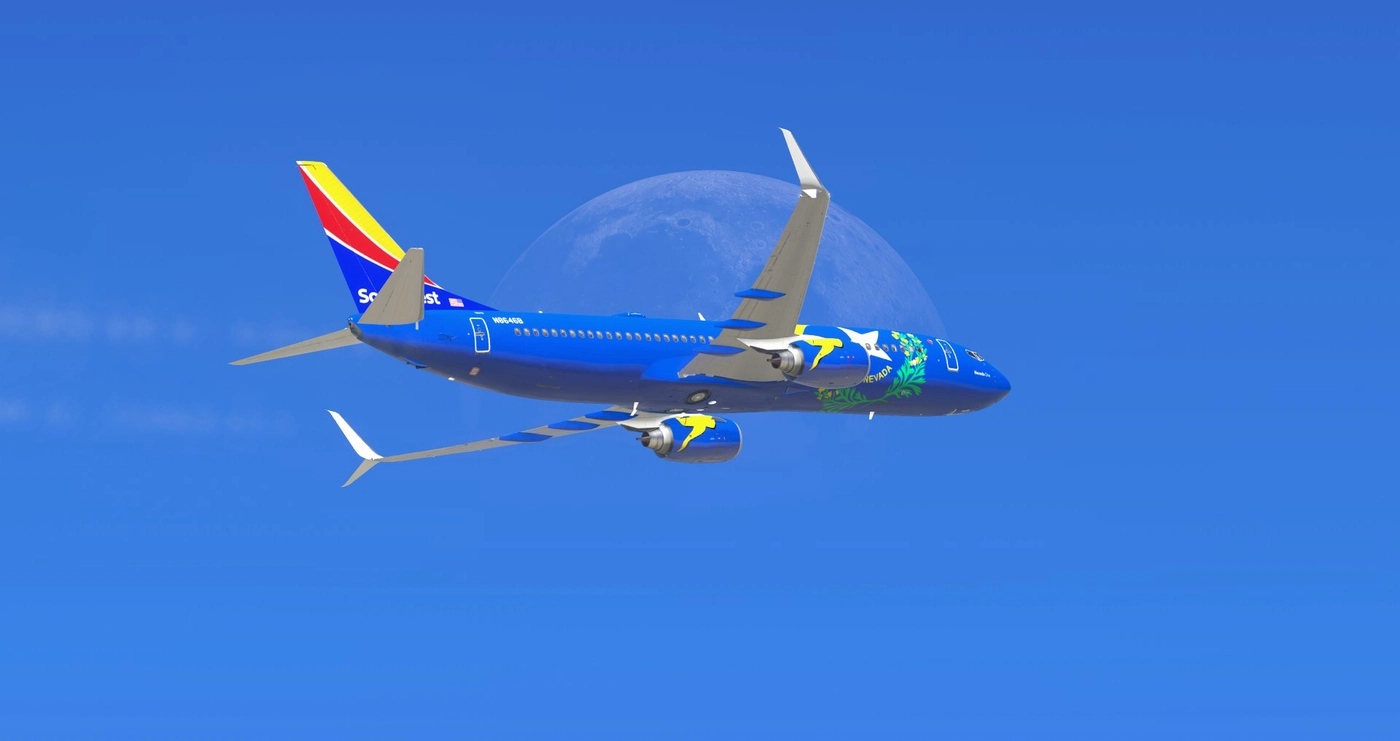 Southwest Airlines - Nevada One | 737-800 - Liveries - Threshold