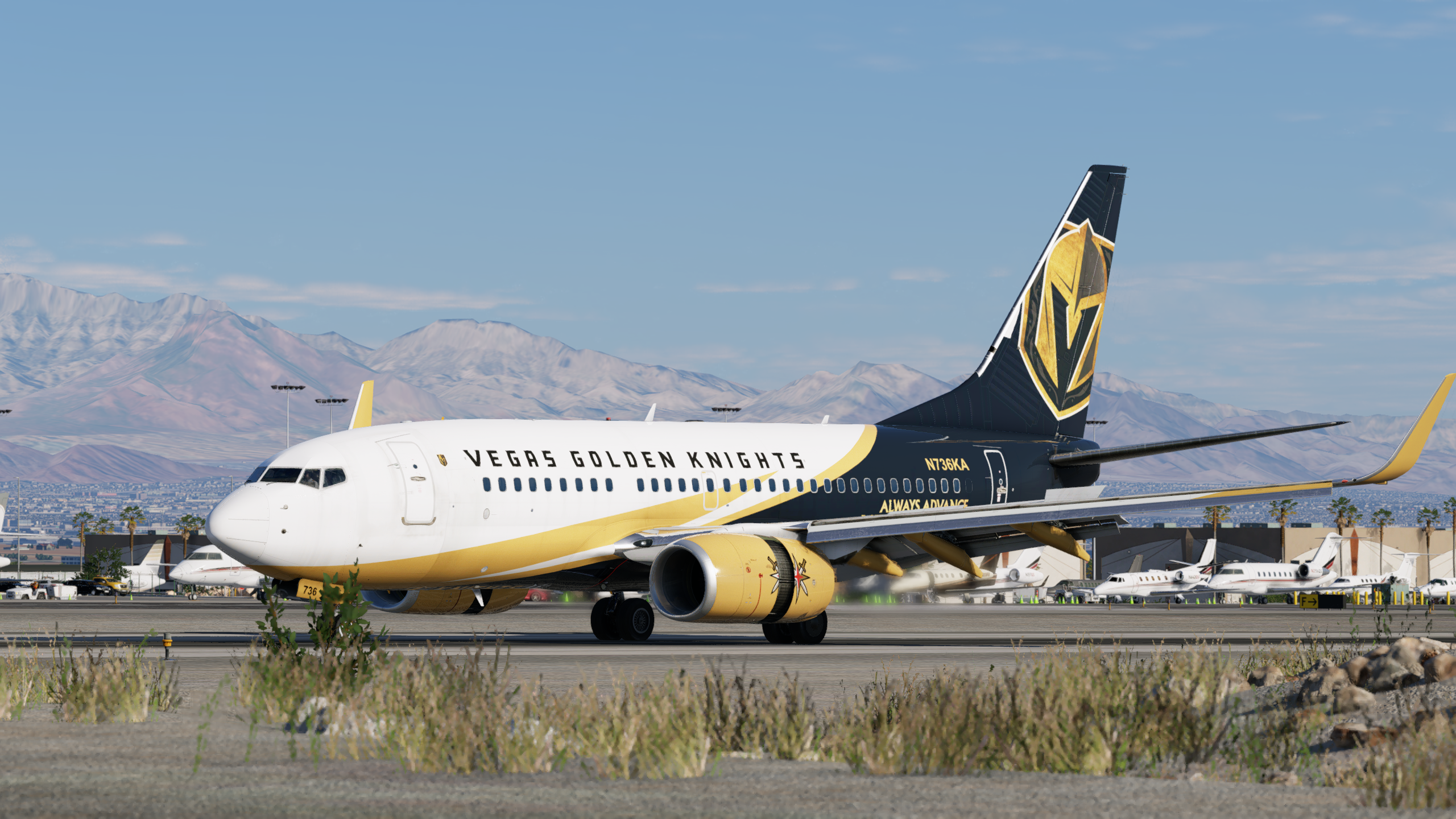 ベリーページ Kaiser Air B737-700 | N736KA | JSD - 737-700 - Threshold