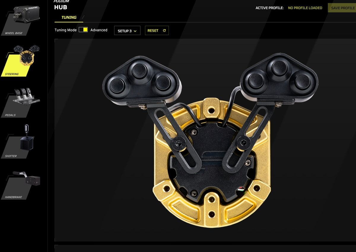 Fanatec DD1 QR2 Type M + Podium Hub: Magnetic Paddle Shifters not