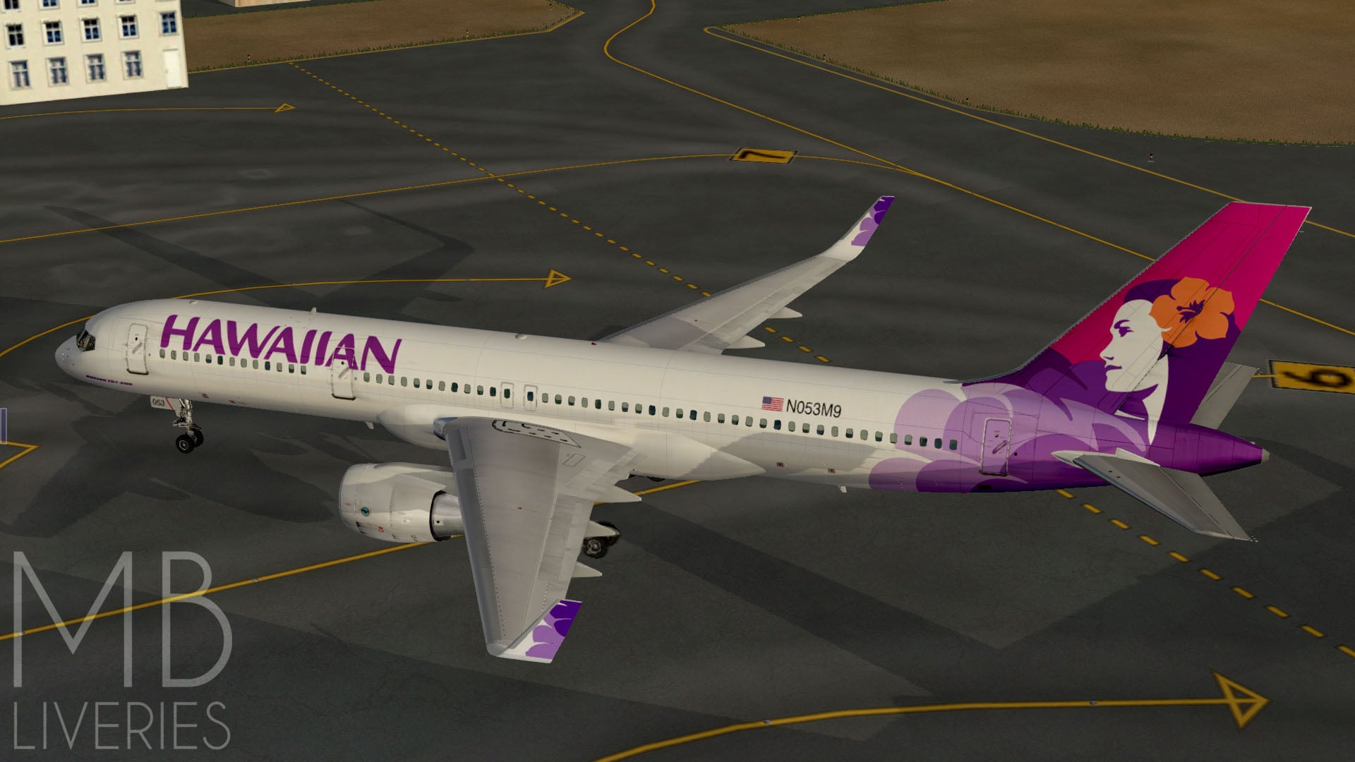 Hawaiian - Boeing 757-200RR/PW - Aircraft Skins - Liveries - X