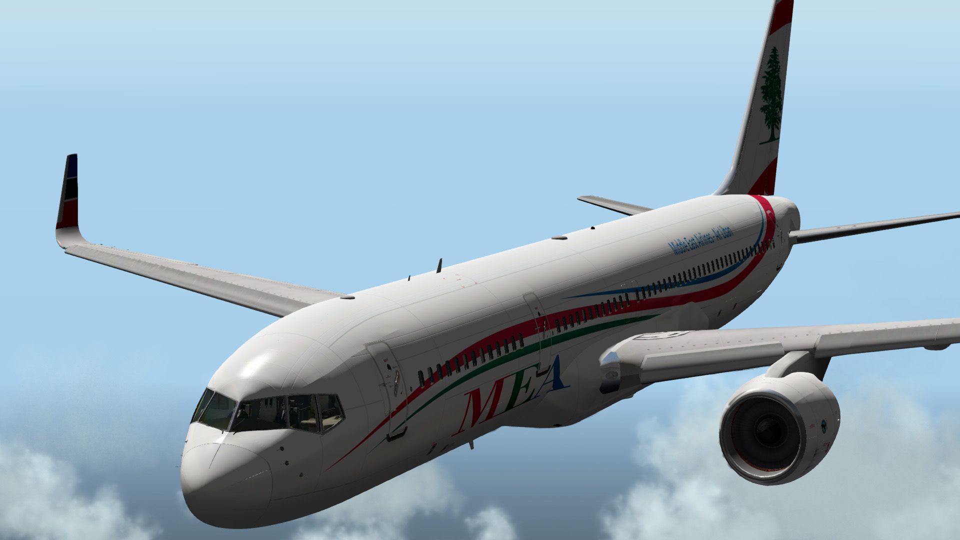 Middle East Airlines (MEA) - Boeing 757-200RR/PW - Aircraft Skins