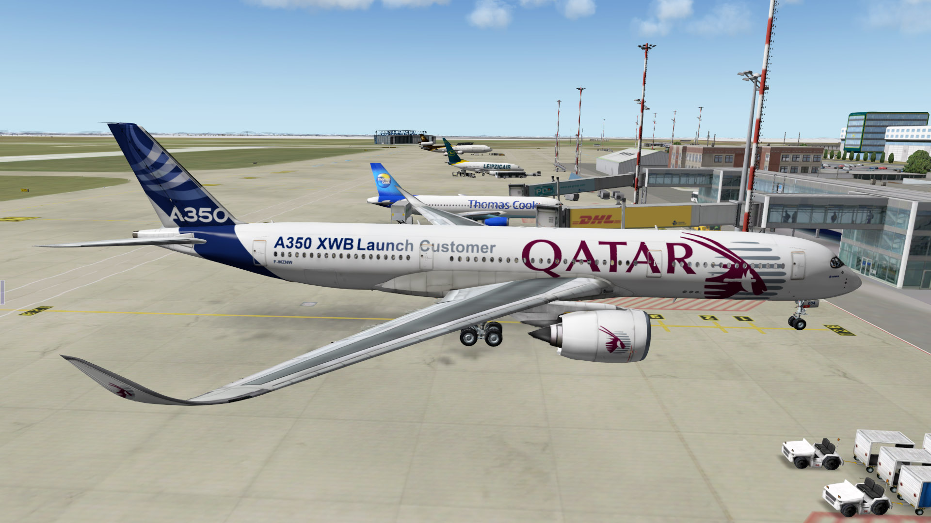 A350 Launch Customer Qatar Livery - Aircraft Skins - Liveries - X