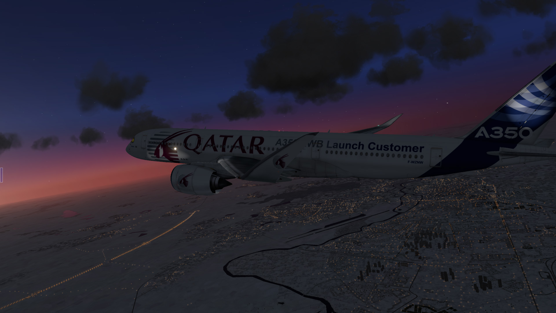 A350 Launch Customer Qatar Livery - Aircraft Skins - Liveries - X