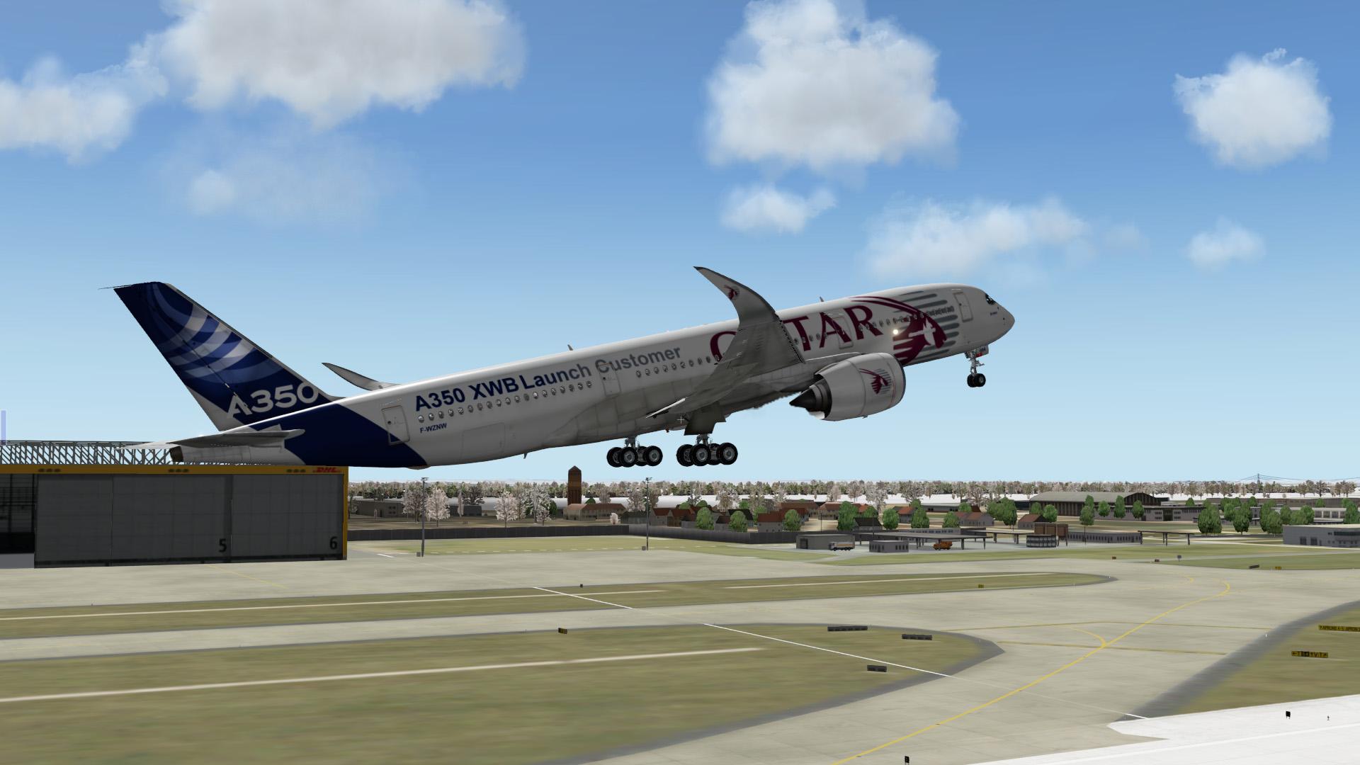 A350 Launch Customer Qatar Livery - Aircraft Skins - Liveries - X