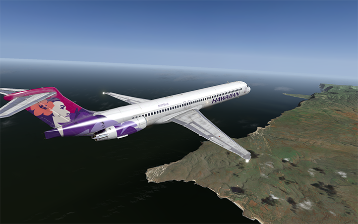 Hawaiian Airlines MD-80 Rotate MD-88 - Aircraft Skins - Liveries