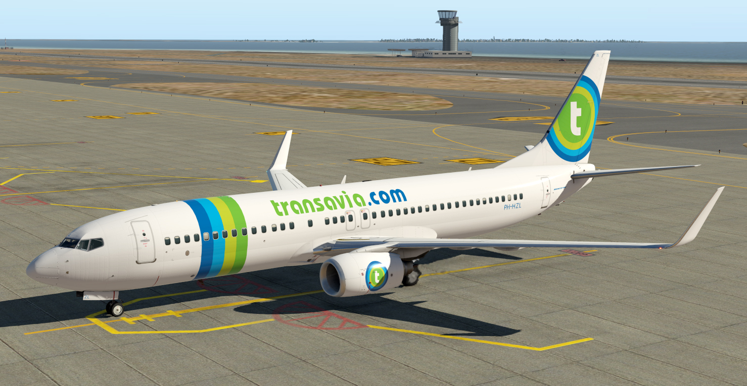 Transavia Old Livery PH-HZL Default 738 - Aircraft Skins