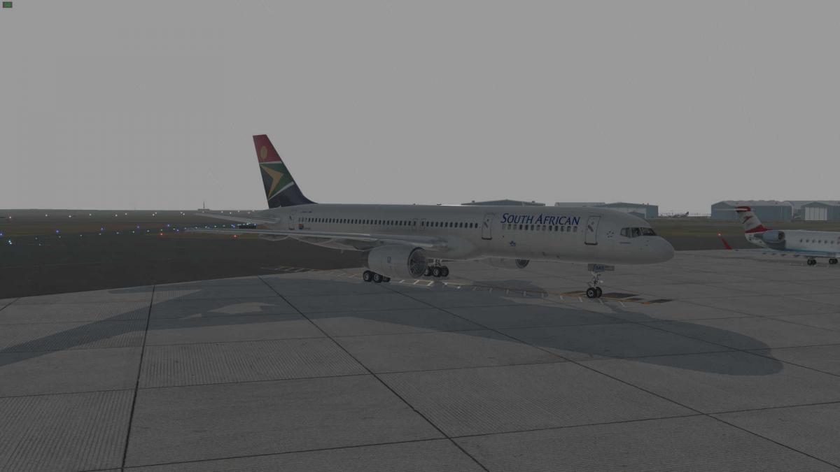 Flight Factor 757 V2 South African (SAA) - Aircraft Skins