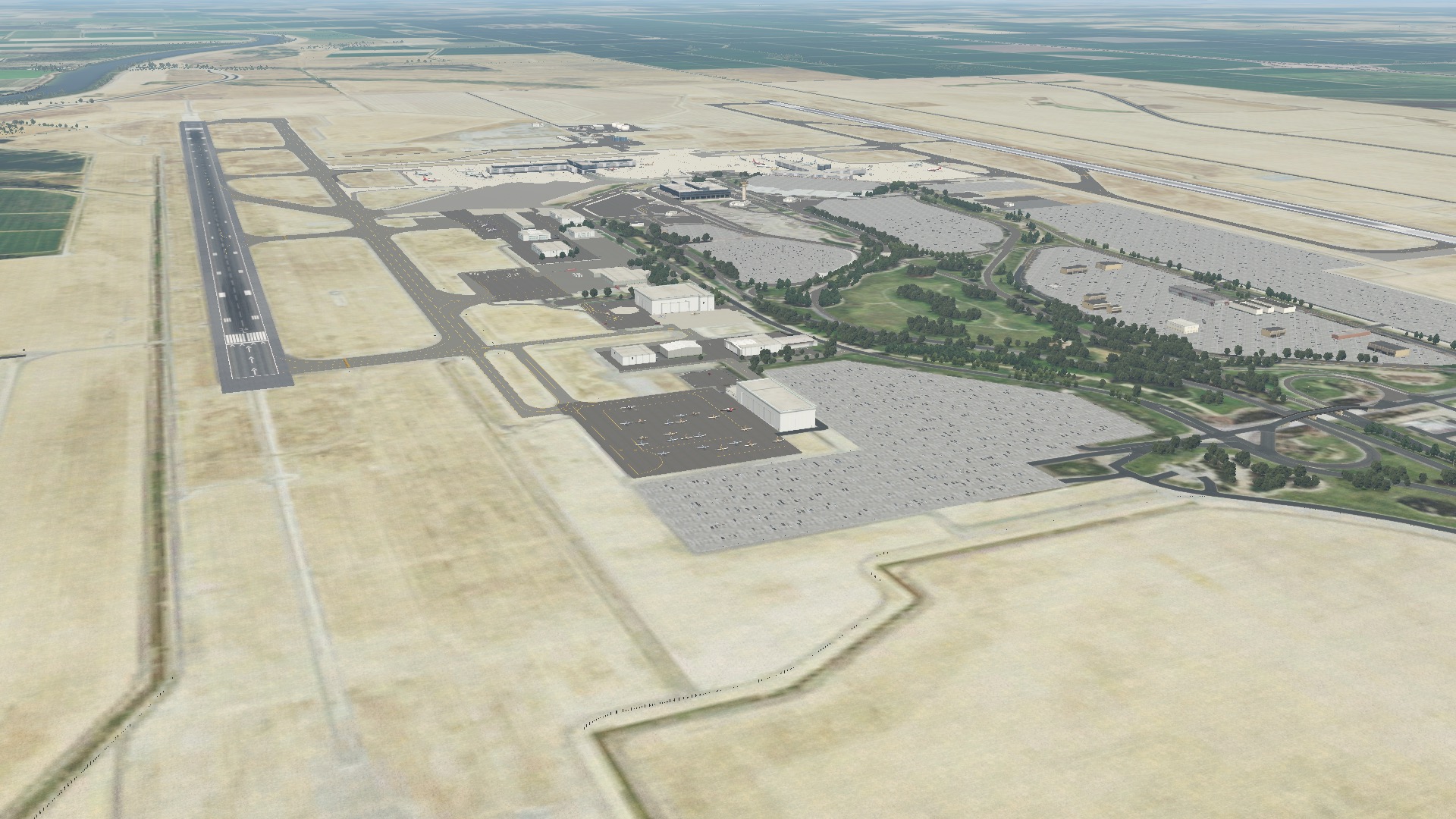 KSMF Sacramento International Airport Scenery Packages