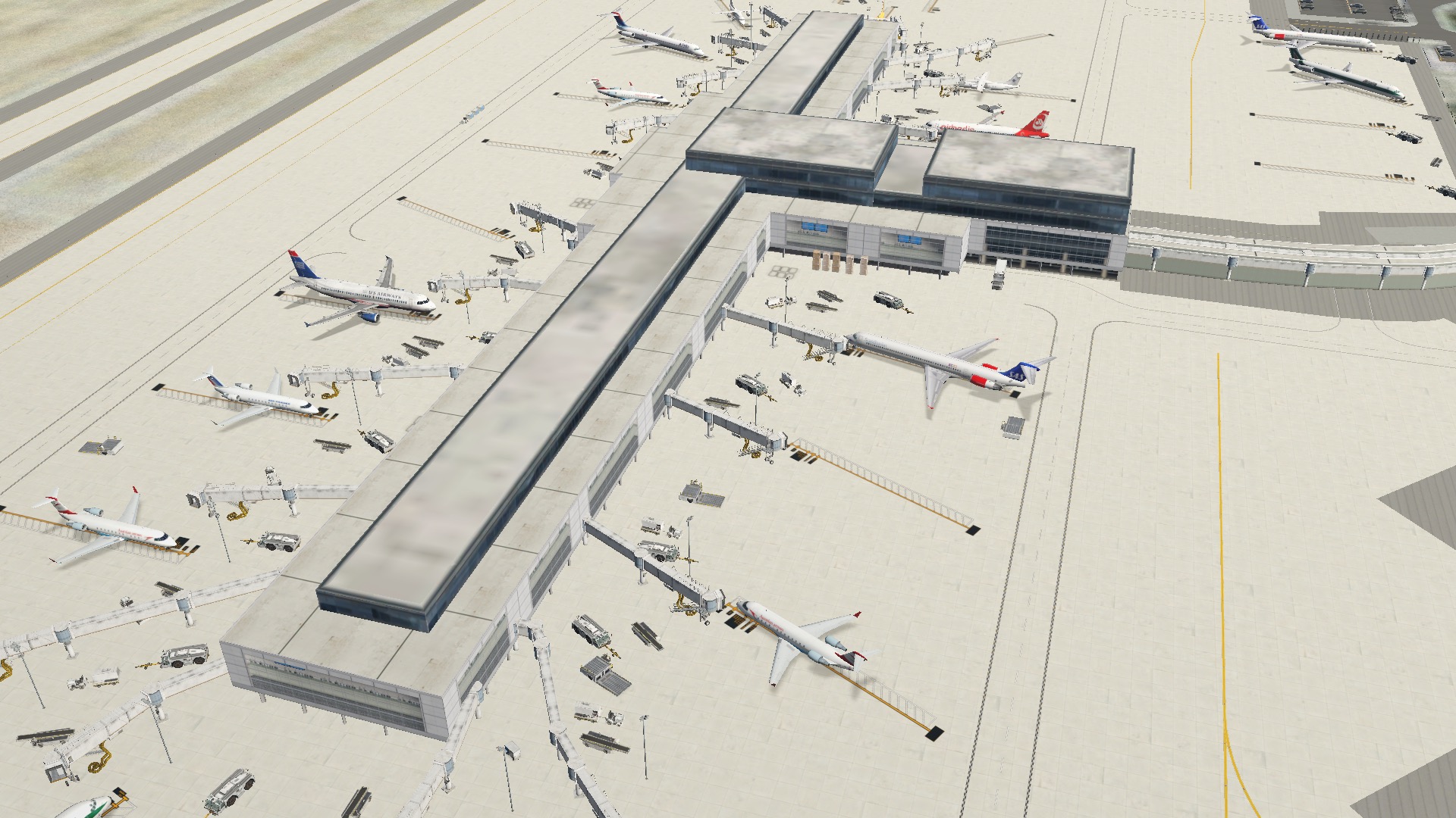 KSMF Sacramento International Airport Scenery Packages