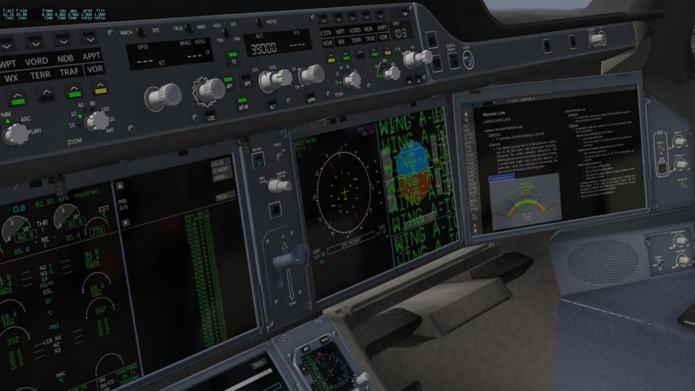 WIng anti-ice messages spammed over cockpit displays - A350 by ...