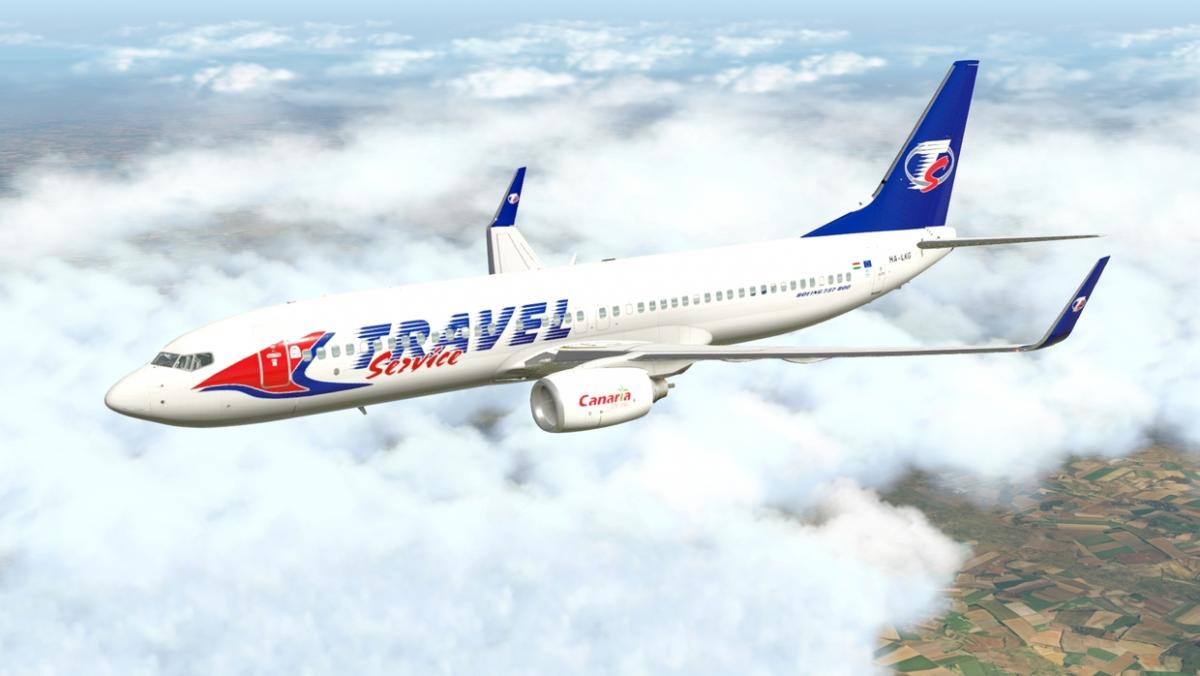 Boeing 737-800 - Travel Service livery - Aircraft Skins - Liveries