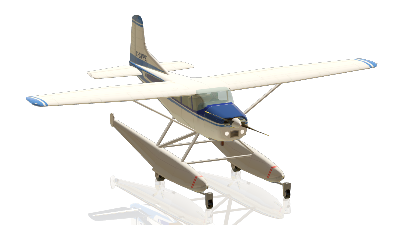 Cessna 185F Skywagon, wheel and amphib - General Aviation - X