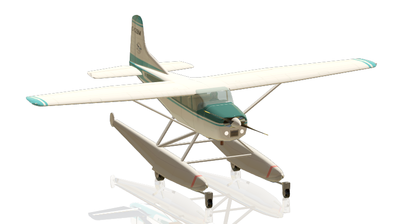Cessna 185F Skywagon, wheel and amphib - General Aviation - X
