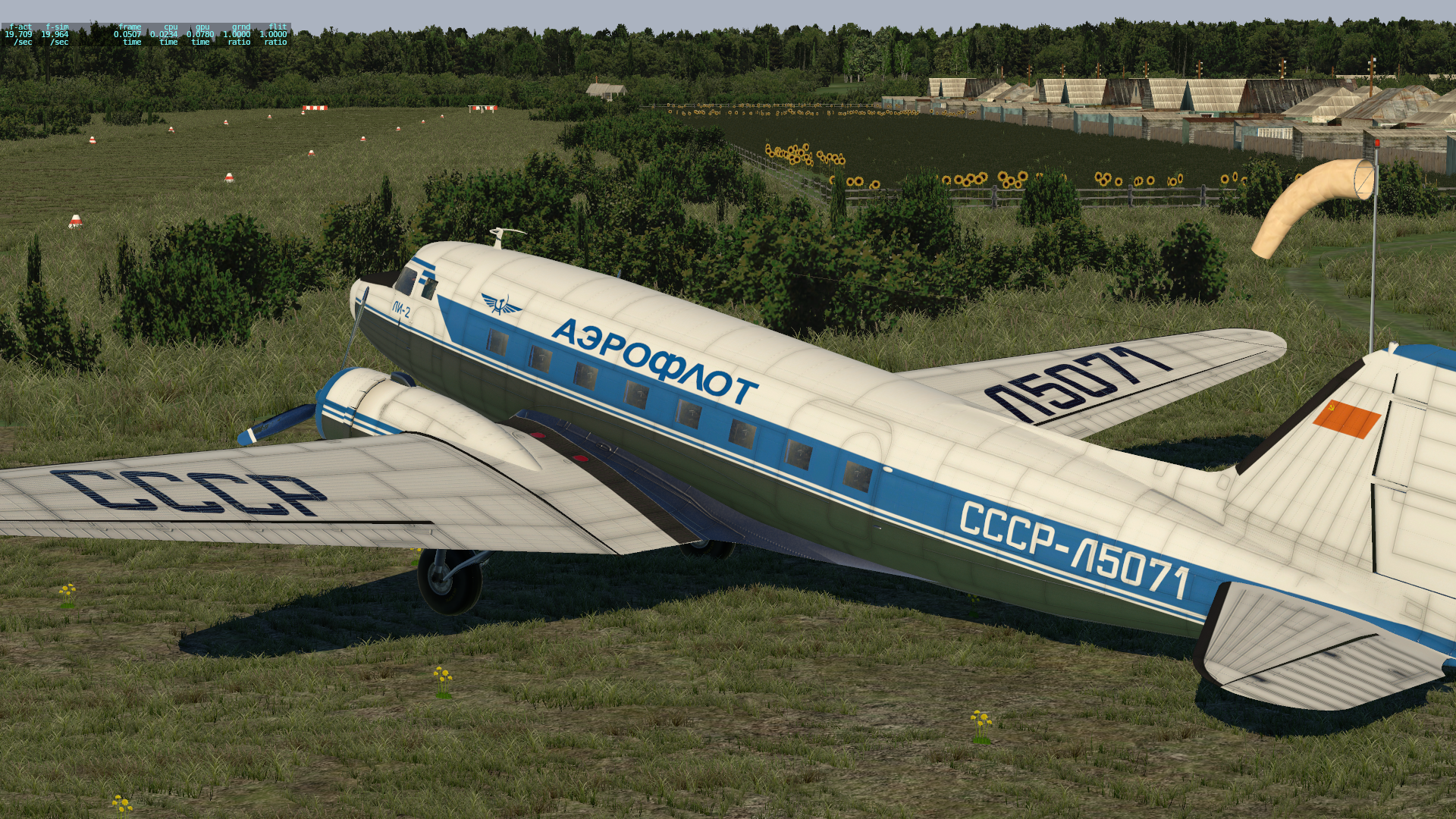 LI-2 Aeroflot CCCP-Л5071 (USSR-L5071) for VSkylabs DC-3 - VSKYLABS