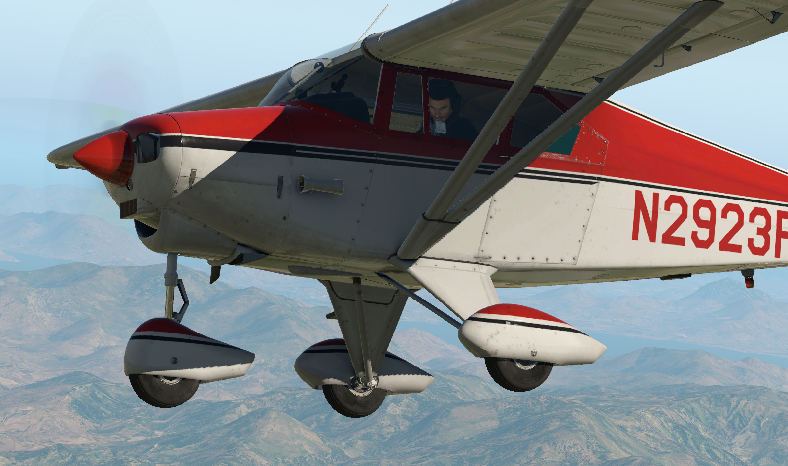 Alabeo PA22 Tri-Pacer N2923P. - Carenado Paints - X-Plane.Org Forum