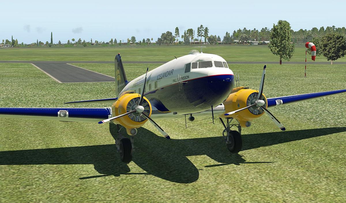 Icelandair DC-3 TF-NPK 60th Anniversary (Aeroworx C47 / DC3