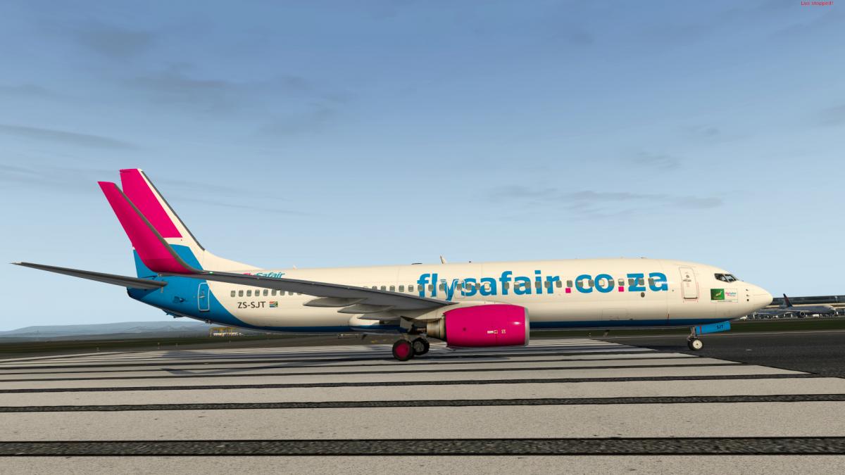 FlySafair Boeing 737-800 Zibo **Updated for Zibo 3.33** - Aircraft