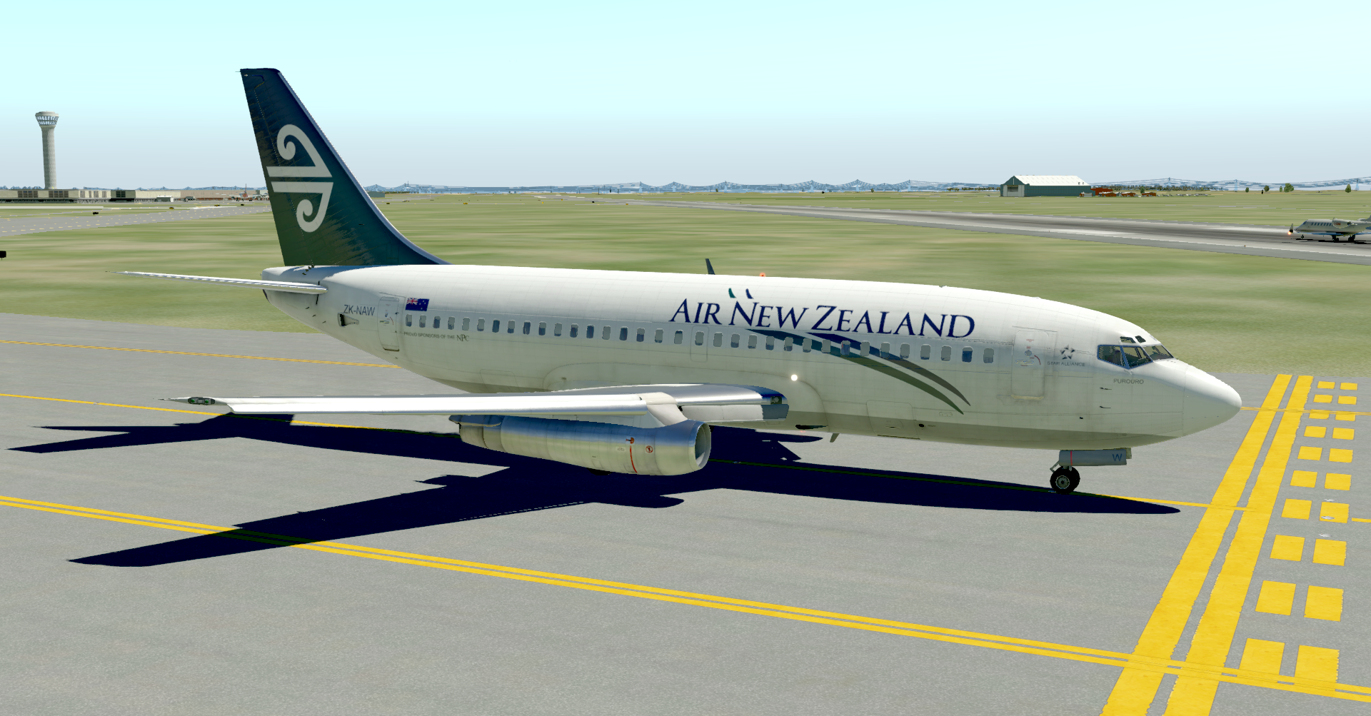 Air New Zealand 'Pacific Wave' FlyJSim B737 v3 - 732 TwinJet