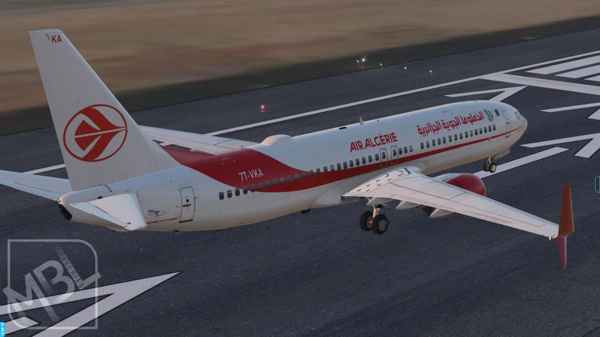 Air Alg rie Boeing 737 800 Default Aircraft Skins Liveries X air-alg-rie-boeing-737-800-default-aircraft-skins-liveries-x