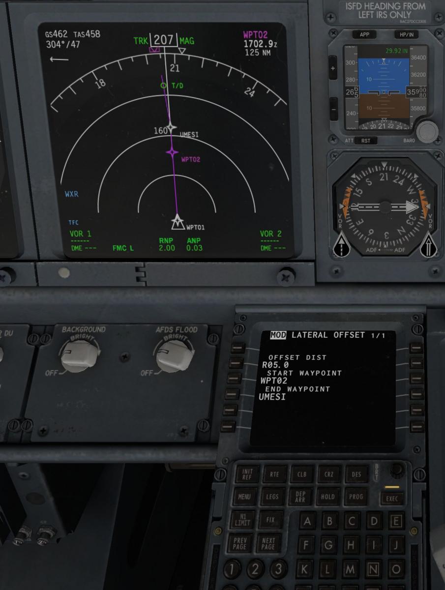 Offset not possible - ZIBO B738-800 modified - X-Plane.Org Forum
