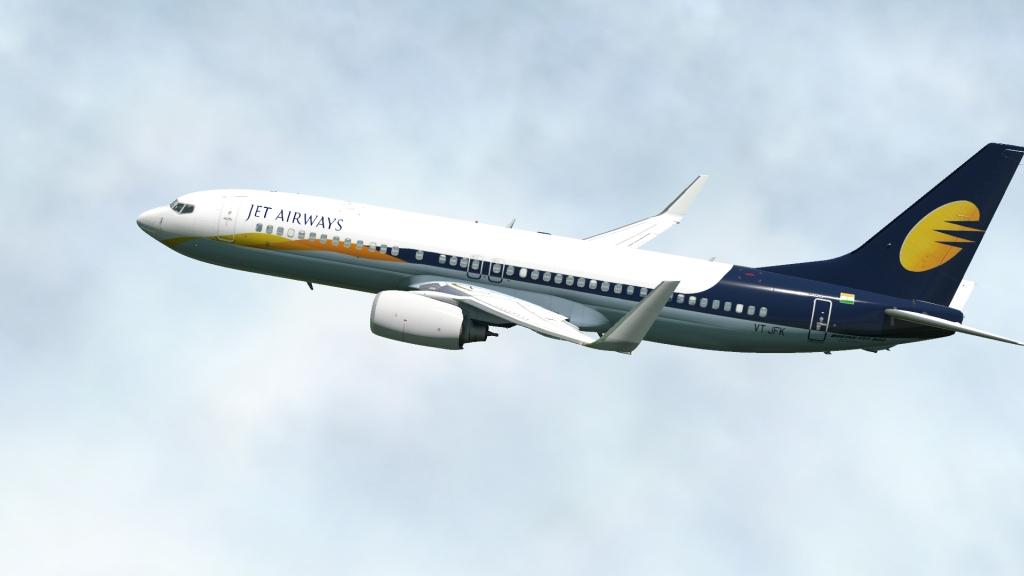 Jet Airways XP11 Default/Zibo B738 Livery : VT-JFK - Aircraft