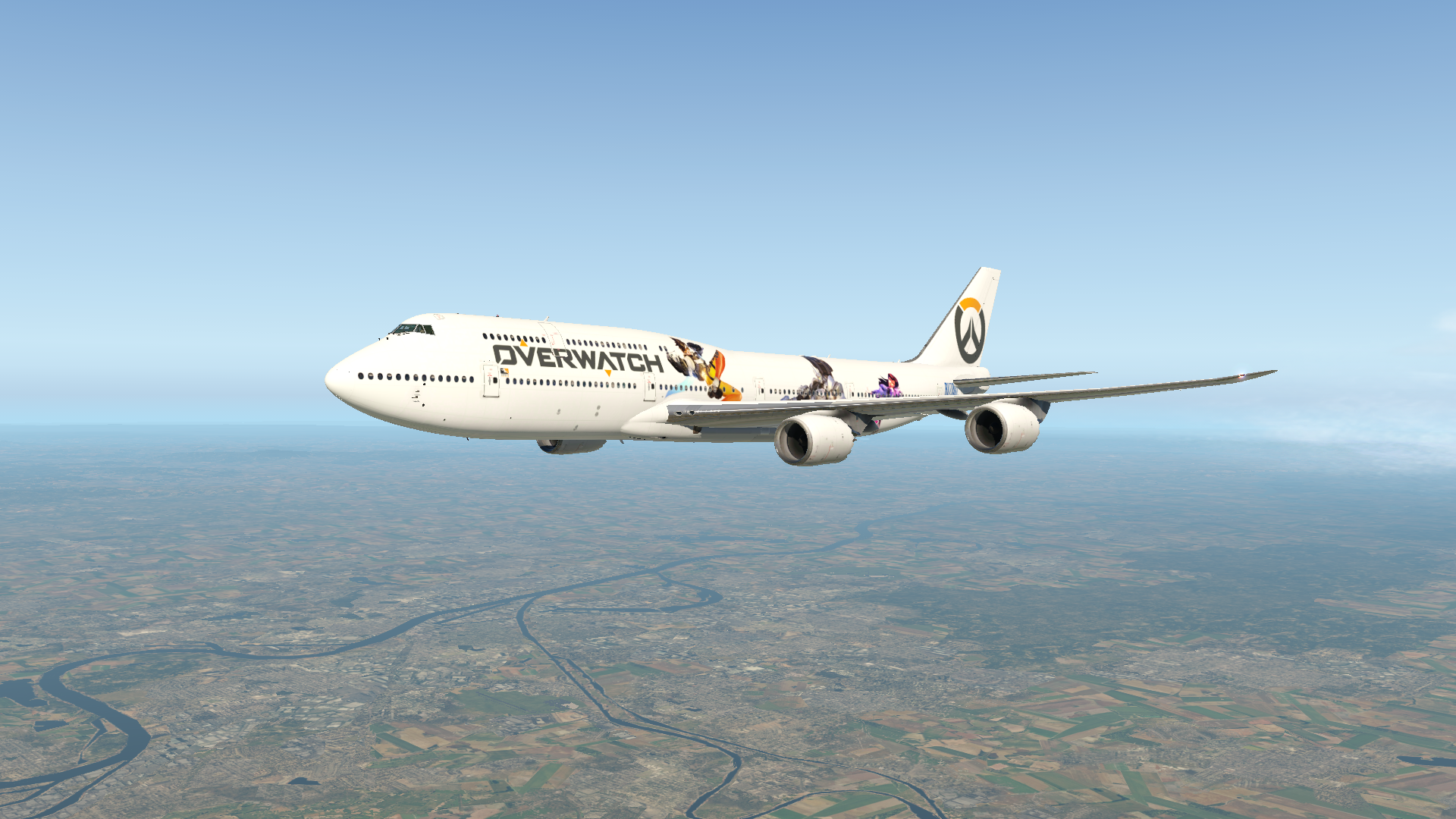 Overwatch SSG 747-8i (fictional) - SSG Liveries - X-Plane.Org Forum