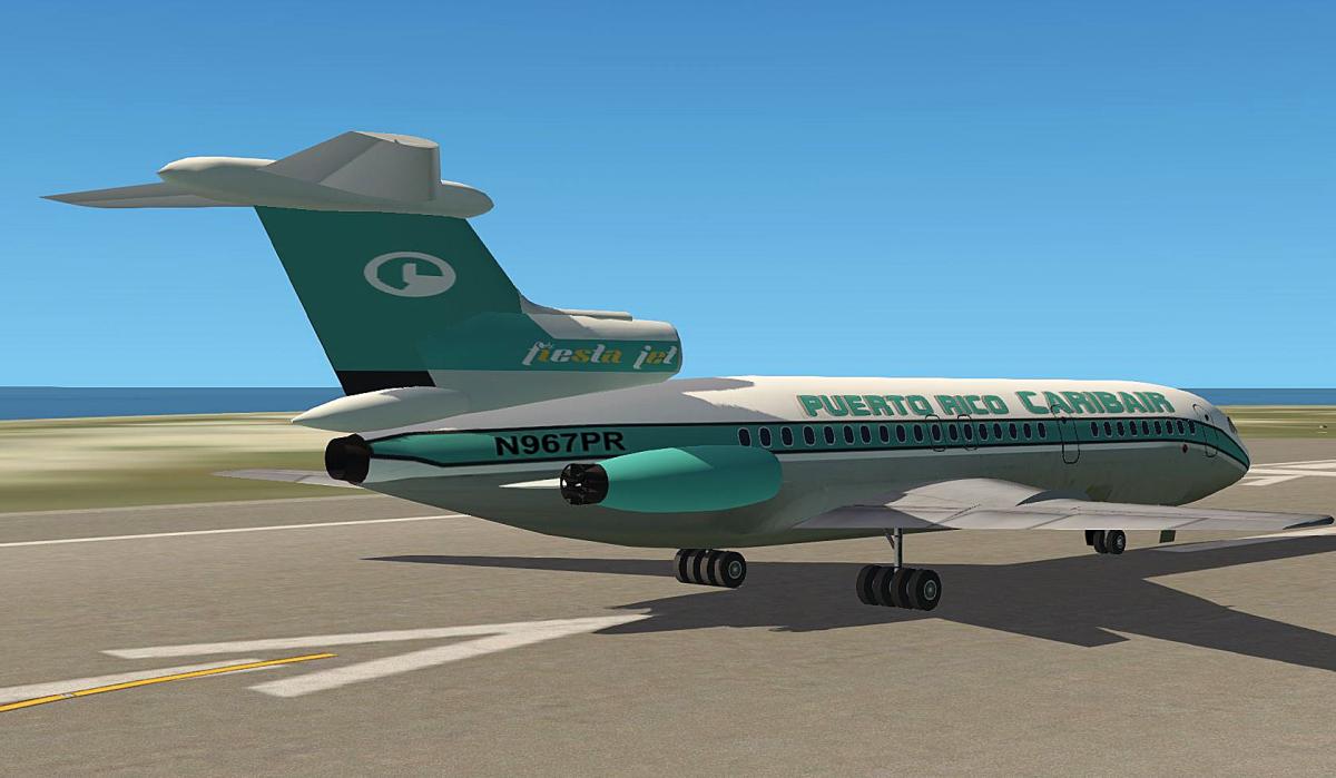 Caribair Fiesta Jet N967PR Hawker Siddley Trident 1c v30 (Michael