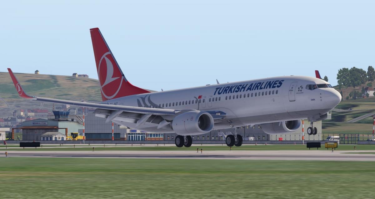 Zibo B737-800 Turkish Airlines TC-JHZ Livery - Aircraft Skins