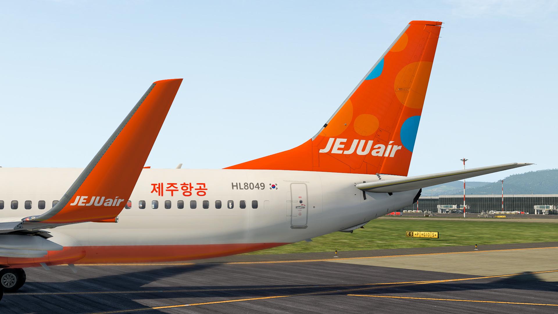 Jeju Air HL8049 (B737-800) - Aircraft Skins - Liveries - X-Plane