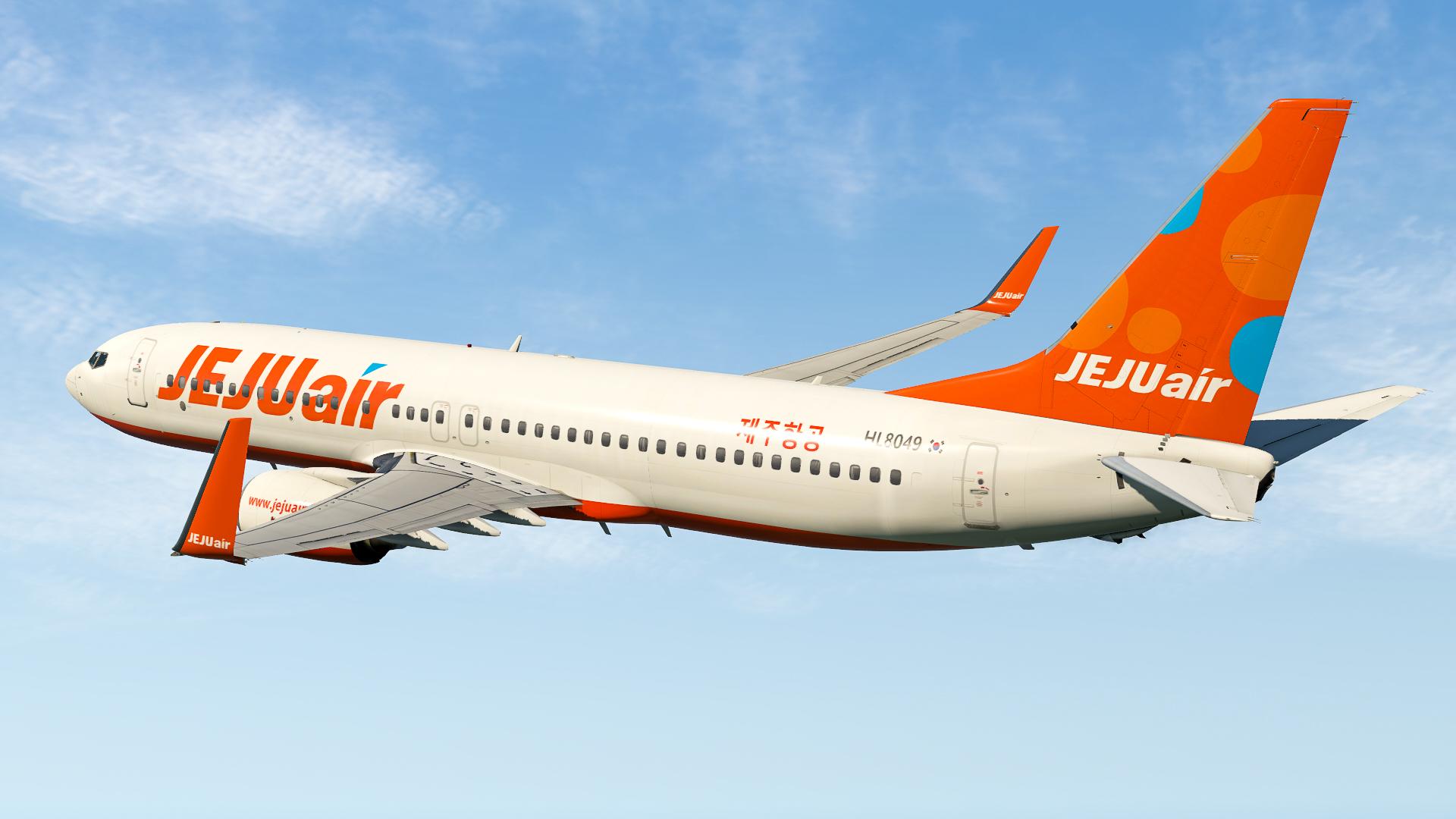 Jeju Air HL8049 (B737-800) - Aircraft Skins - Liveries - X-Plane