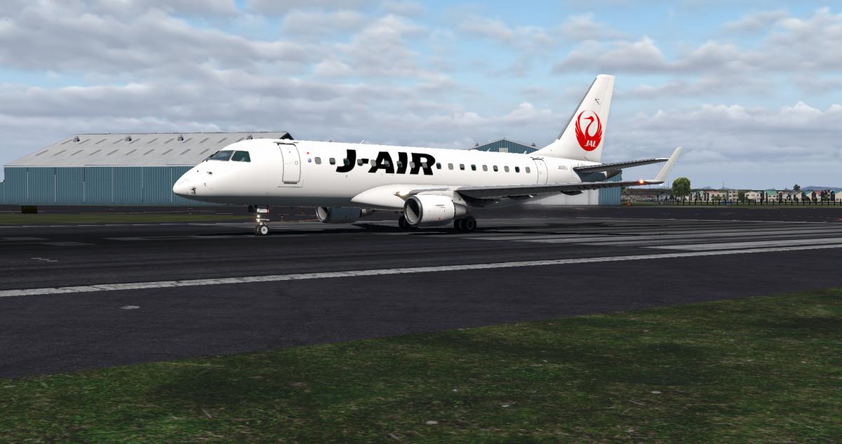 SSG E-170 J-AIR JA221J (NewMark) - Aircraft Skins - Liveries - X