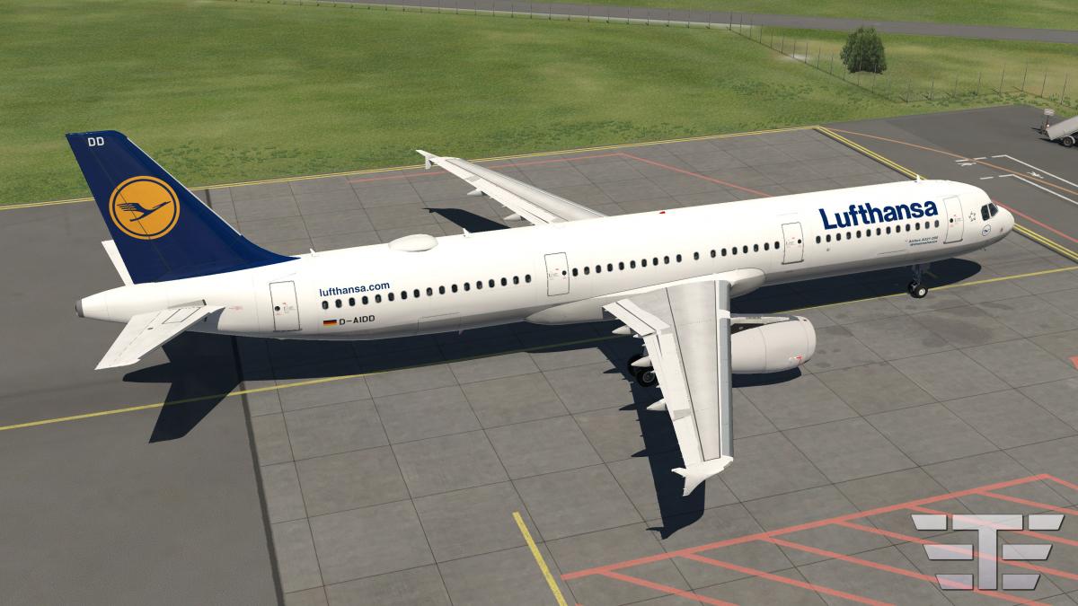Toliss - A321 - Lufthansa (Classic) - D-AIDD - Wilhelmshaven